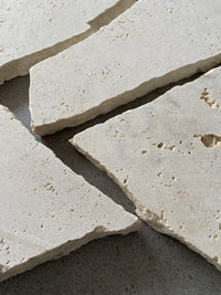 Crema Travertine Crazy Pave