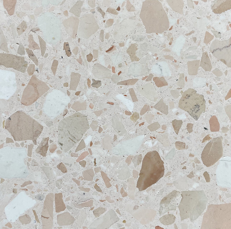 Natural Italian Terrazzo Rosa