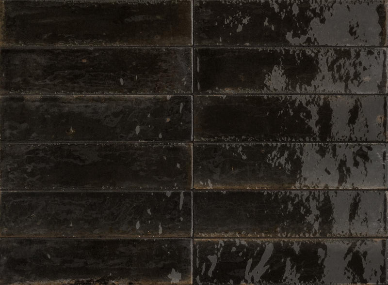 Allure Black Subway Wall Tile