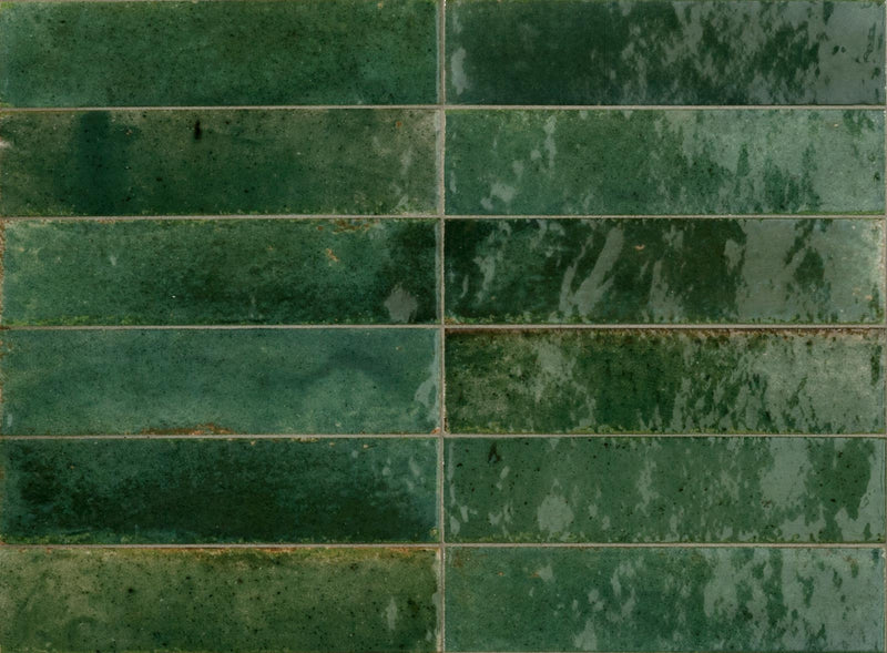 Allure Green Subway Wall Tile