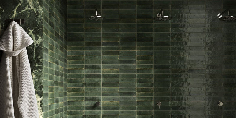 Allure Green Subway Wall Tile