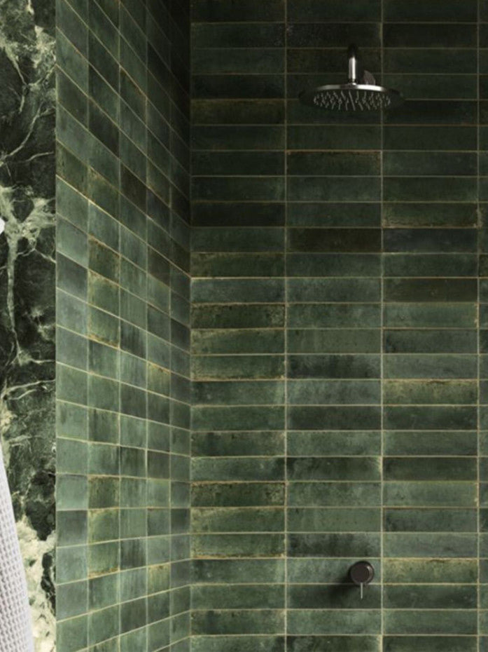 Allure Green Subway Wall Tile