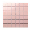 Pink Matt Square Mosaic
