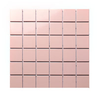 Matt Square Pink Mosaic