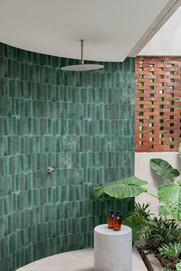 Allure Turquoise Subway Wall Tile