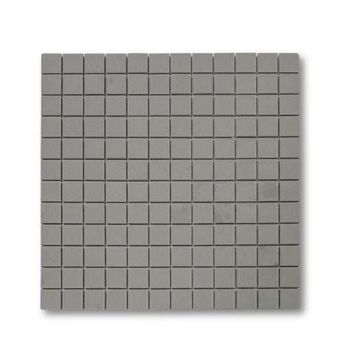 Japanese Unglazed Grey Square Mosaic