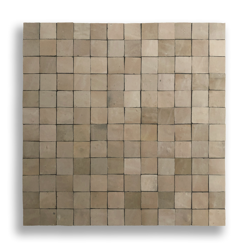 Wheat Clay Zellige Mosaic