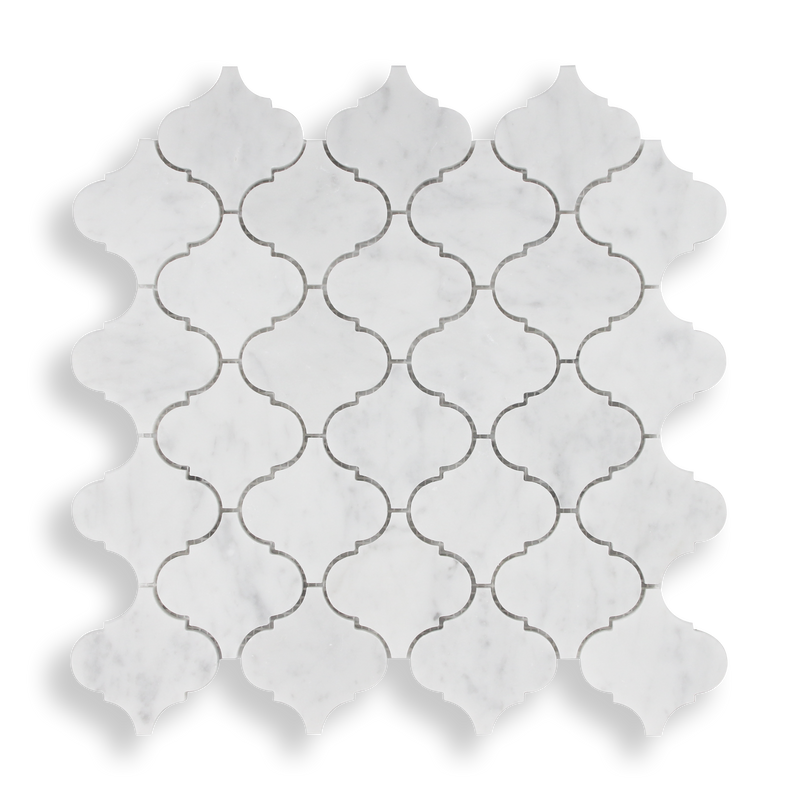 Arabesque Carrara C Mosaic