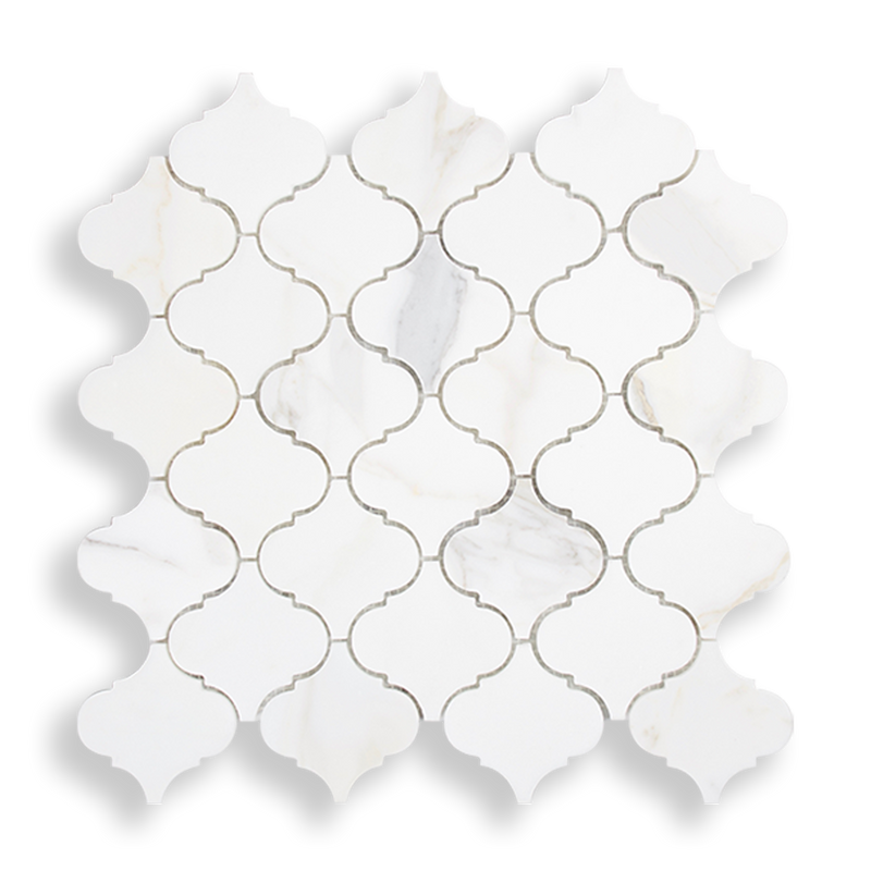 Arabesque Calacatta Gold Mosaic