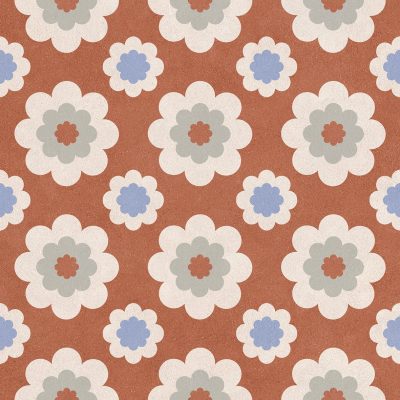 Homey Flower Cotto Porcelain Tile