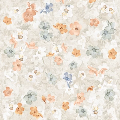 Homey Bloom White Porcelain Tile