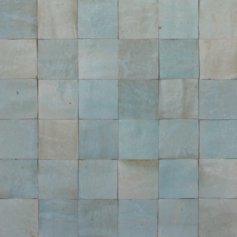 Moroccan Zellige Aquamarine Tile