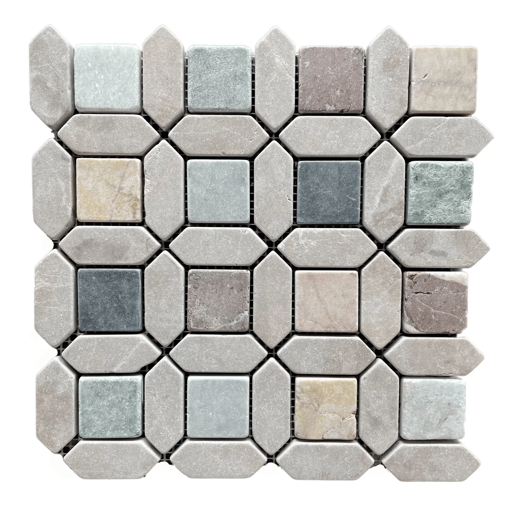 Cove Autumn Tumbled Natural Stone Mosaic