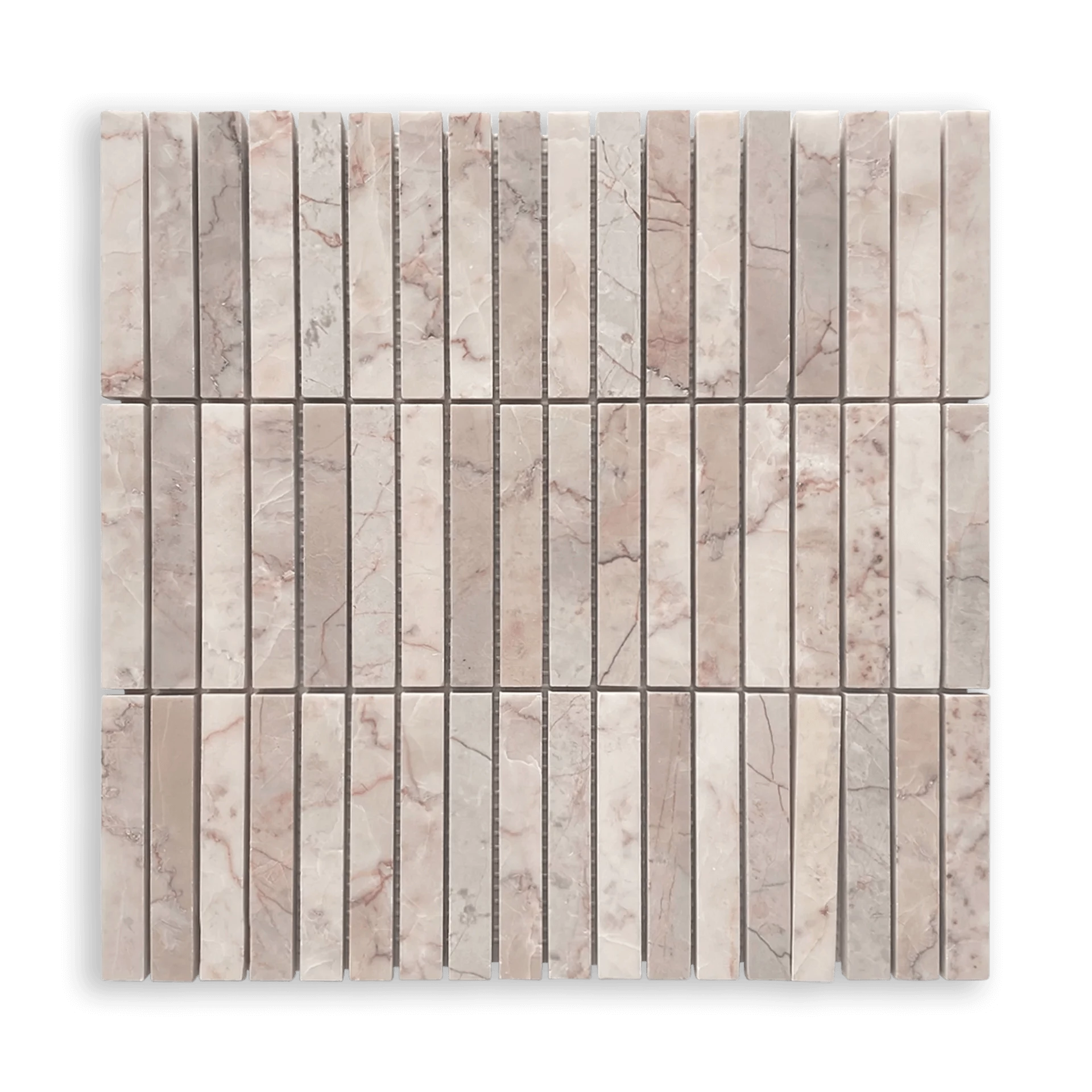 Stackbond Rosado Natural Stone Mosaic