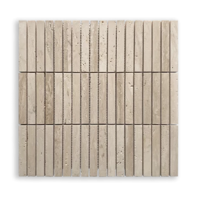 Stackbond Travertine Classico Natural Stone Mosaic