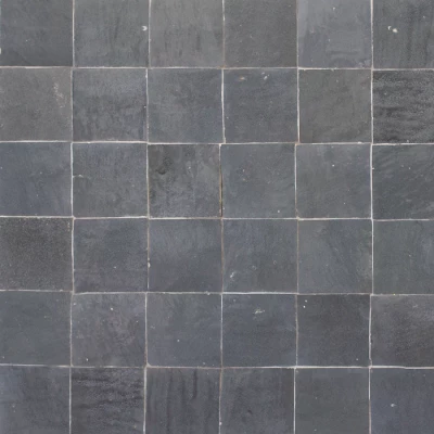 Moroccan Zellige Charcoal Tile