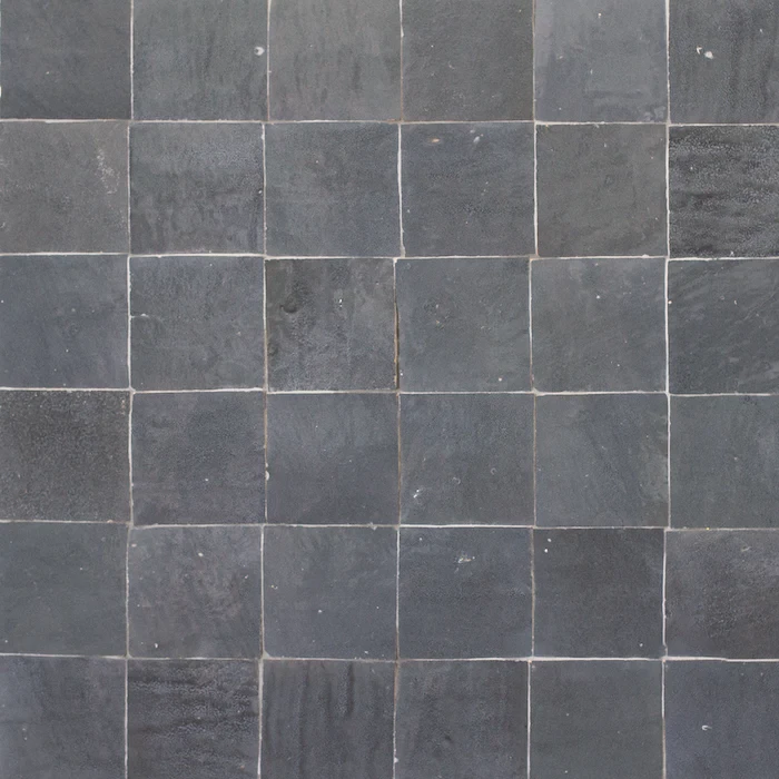 Moroccan Zellige Charcoal Tile