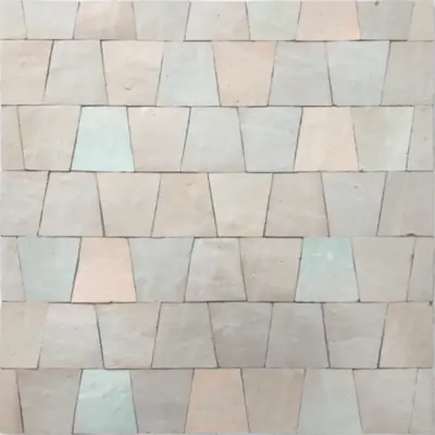 Clay Cirque Sage Zellige Tile