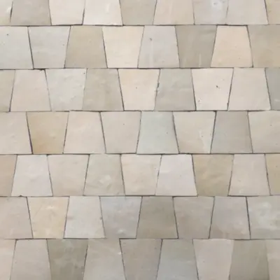Cirque Clay Wheat Zellige Tile