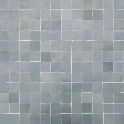 Clay Zellige Blue Moon Mosaic