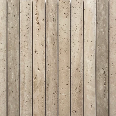 Concave Travertine Classico Mosaic