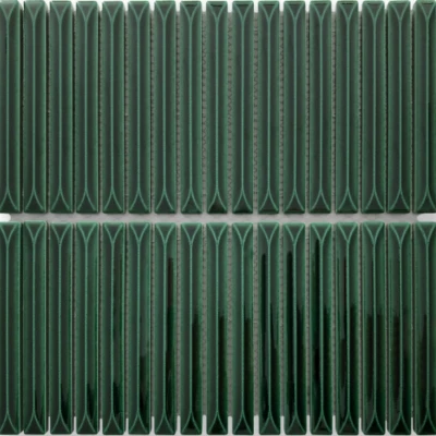 Hikari Dark Green Gloss Mosaic