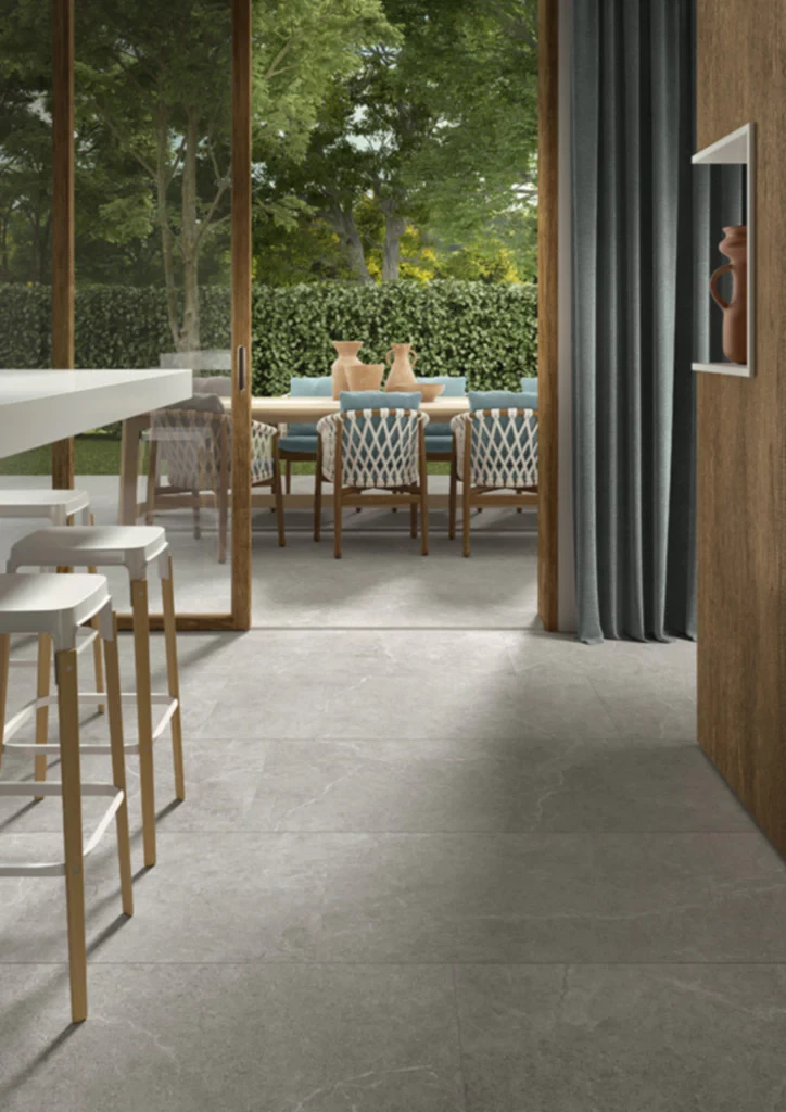 Sacred Stone Grey Porcelain Tile - Image 2