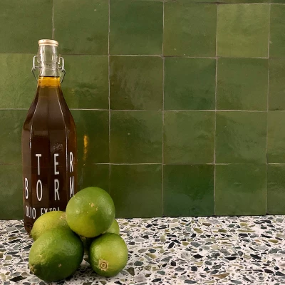 Moroccan Zellige Lime Tile