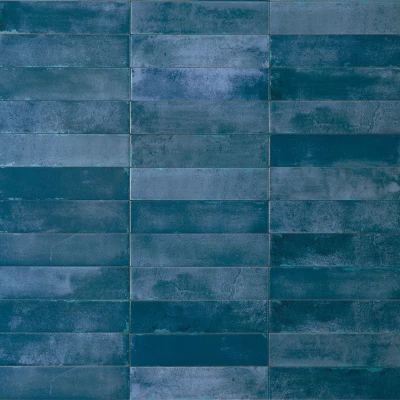 Momo Blue Italian Brick Subway