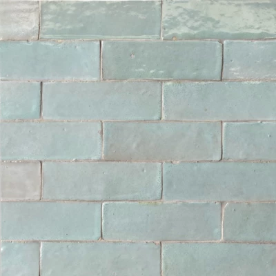 Moroccan Bejmat Aquamarine Zellige Tile