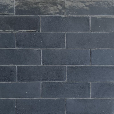 Moroccan Bejmat Charcoal Zellige Tile