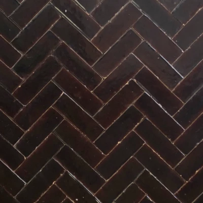 Moroccan Bejmat Chocolate Zellige Tile