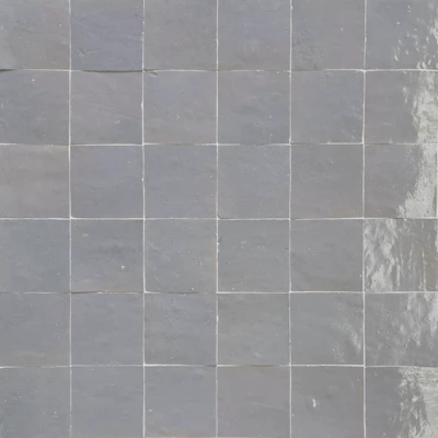 Moroccan Zellige Pewter Tile