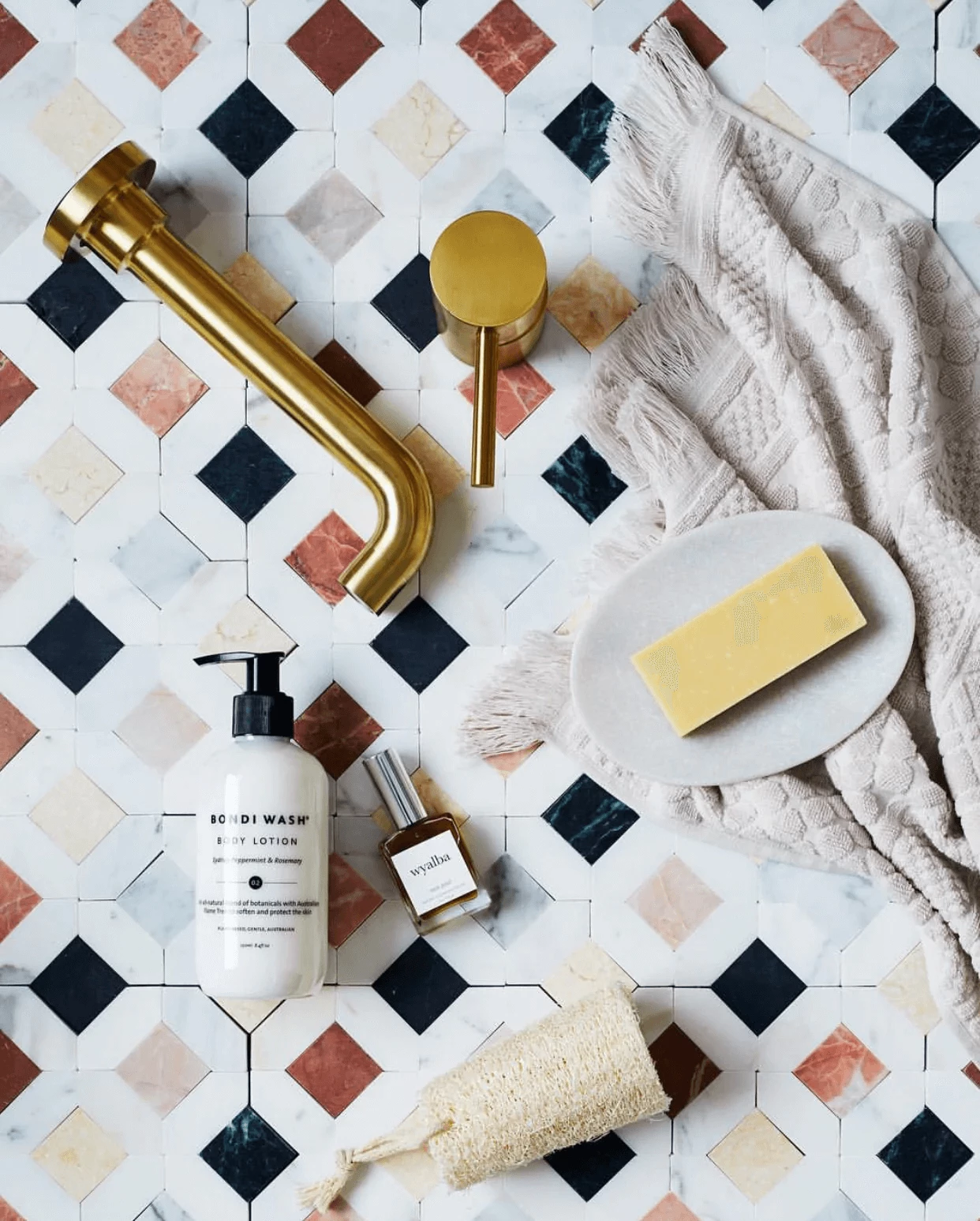 Lattice Natural Stone Mosaic - Image 3