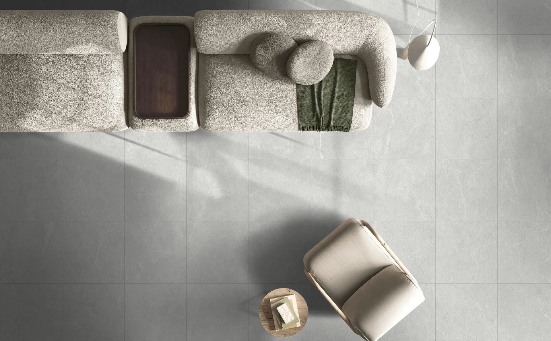 Rye Ice Porcelain Tile - Image 2