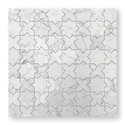Star & Cross Carrara C Mosaic