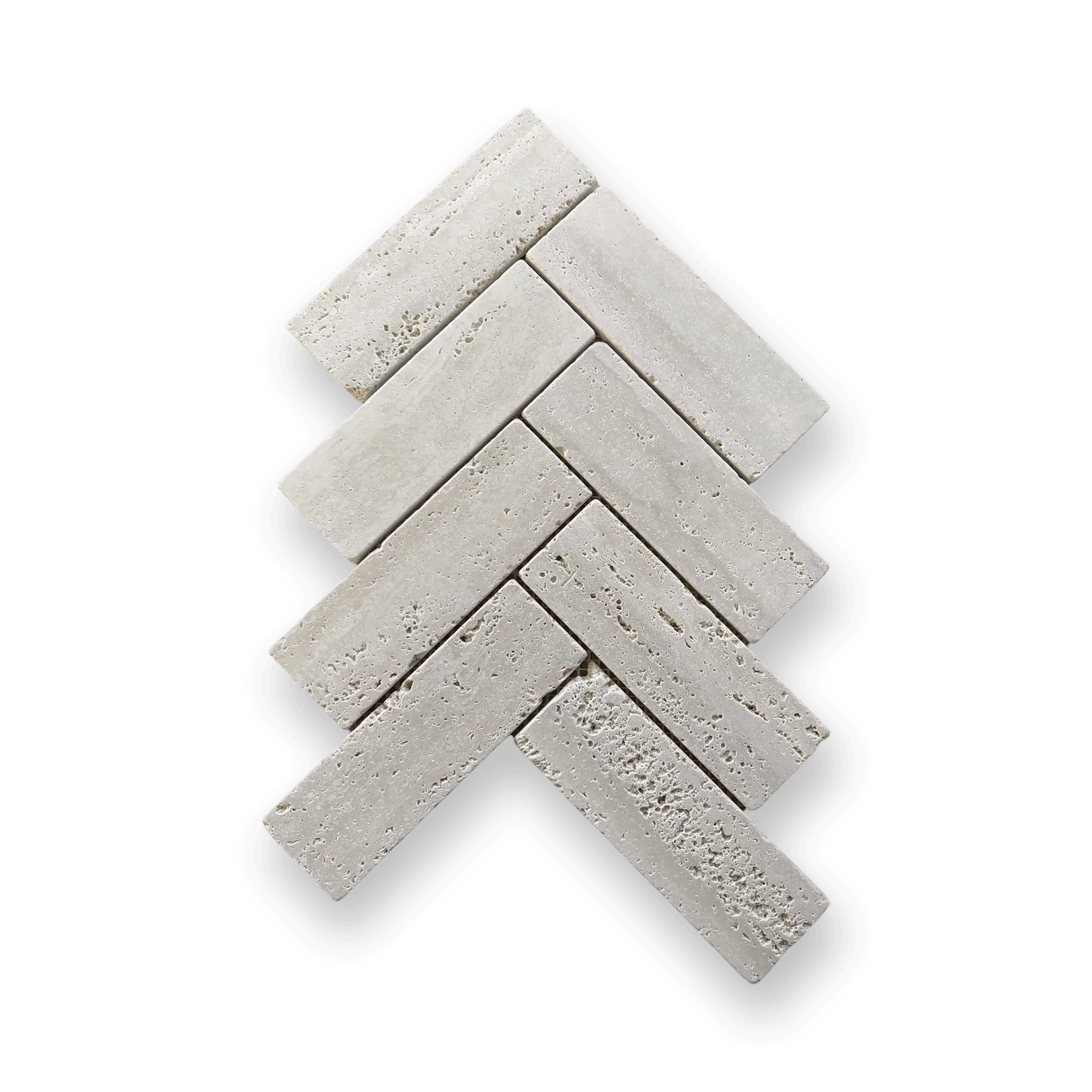 Herringbone Trav Classico Natural Stone Mosaic - Image 2