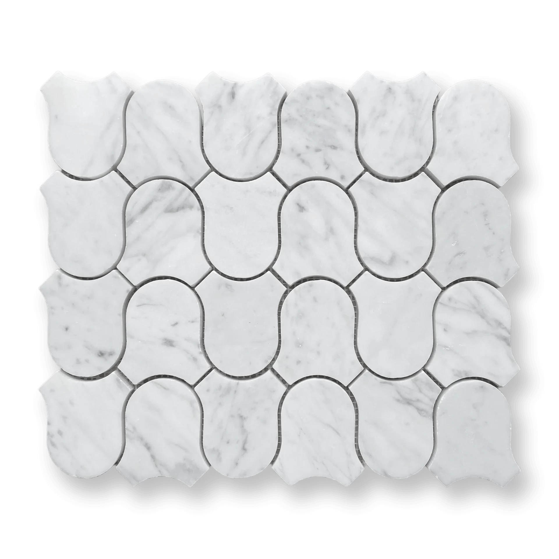 Onda Carrara C Natural Stone Mosaic