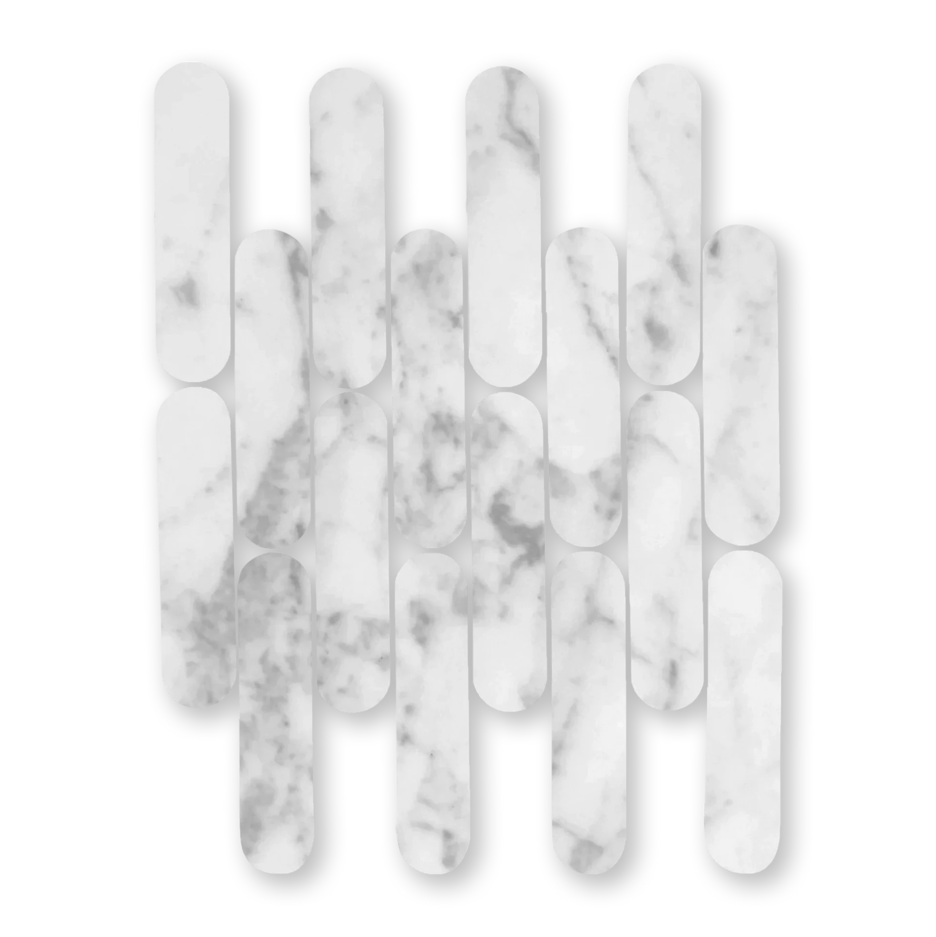 Tictax Carrara C Honed Mosaic