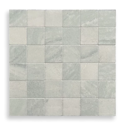 Verdi Cristallo Tumbled Tile