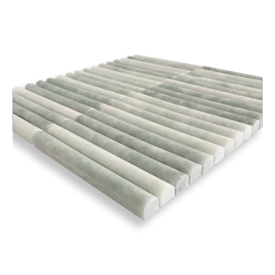 Verdi Cristallo Mini Flute Mosaic Angle