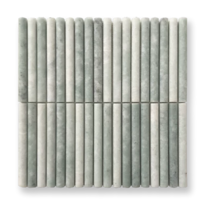 Verdi Cristallo Mini Flute Mosaic