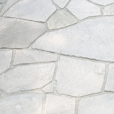 Brazilian White Quartz Crazy Pave