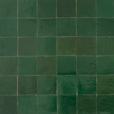 Moroccan Zellige Emerald Tile