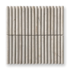 Utica Limestone Mini Flute Mosaic