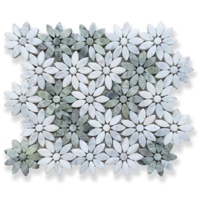Fiori Di Marmo Amazonia & Oriental White Mosaic