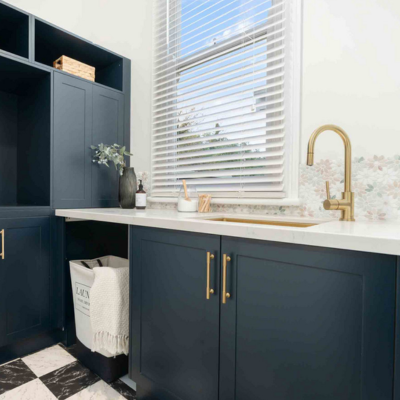 Fiori Di Marmo Rosa, Verdi & Thassos Tumbled Mosaic - Image 4