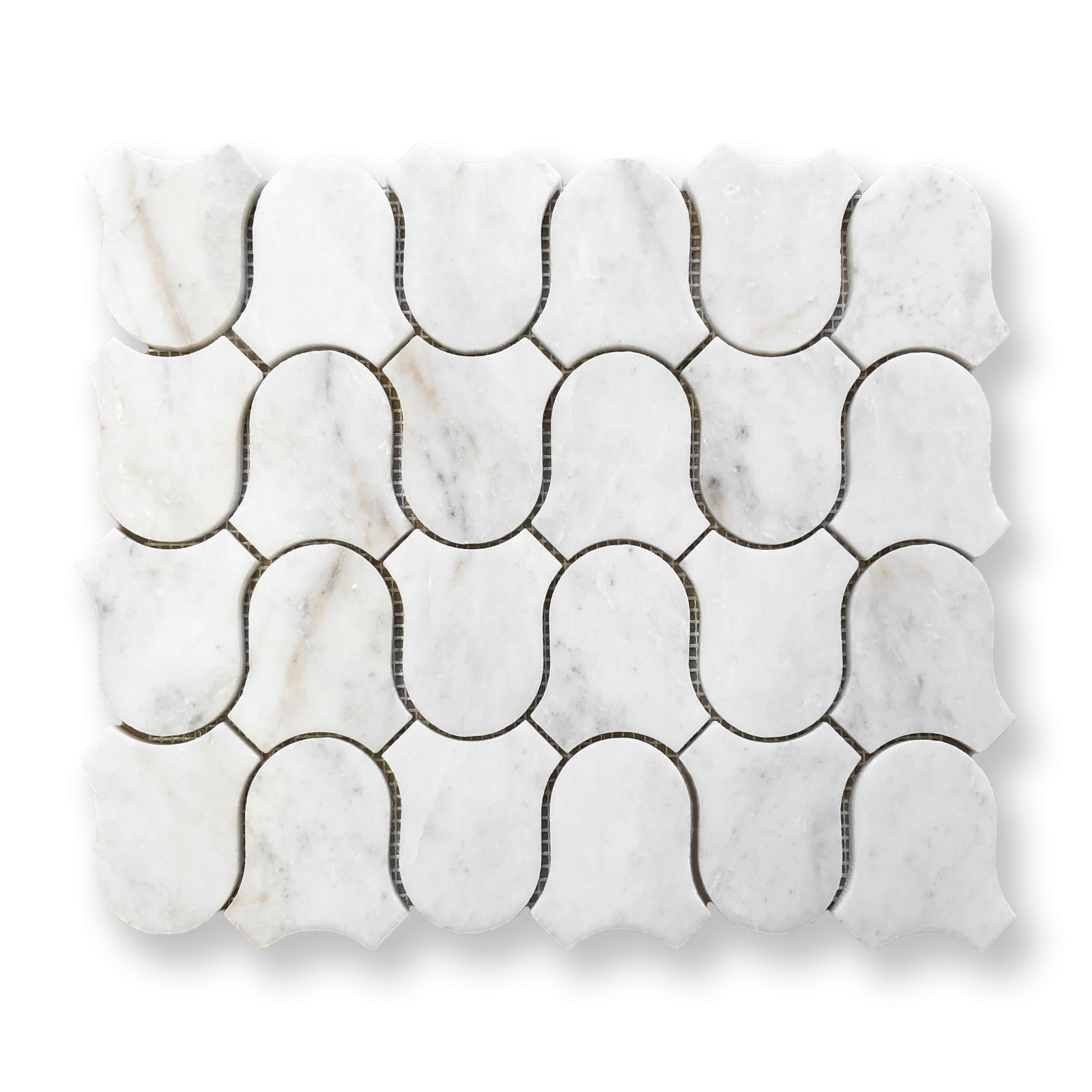 ONDA HONED MOSAIC BIANCO ORO LIGHT