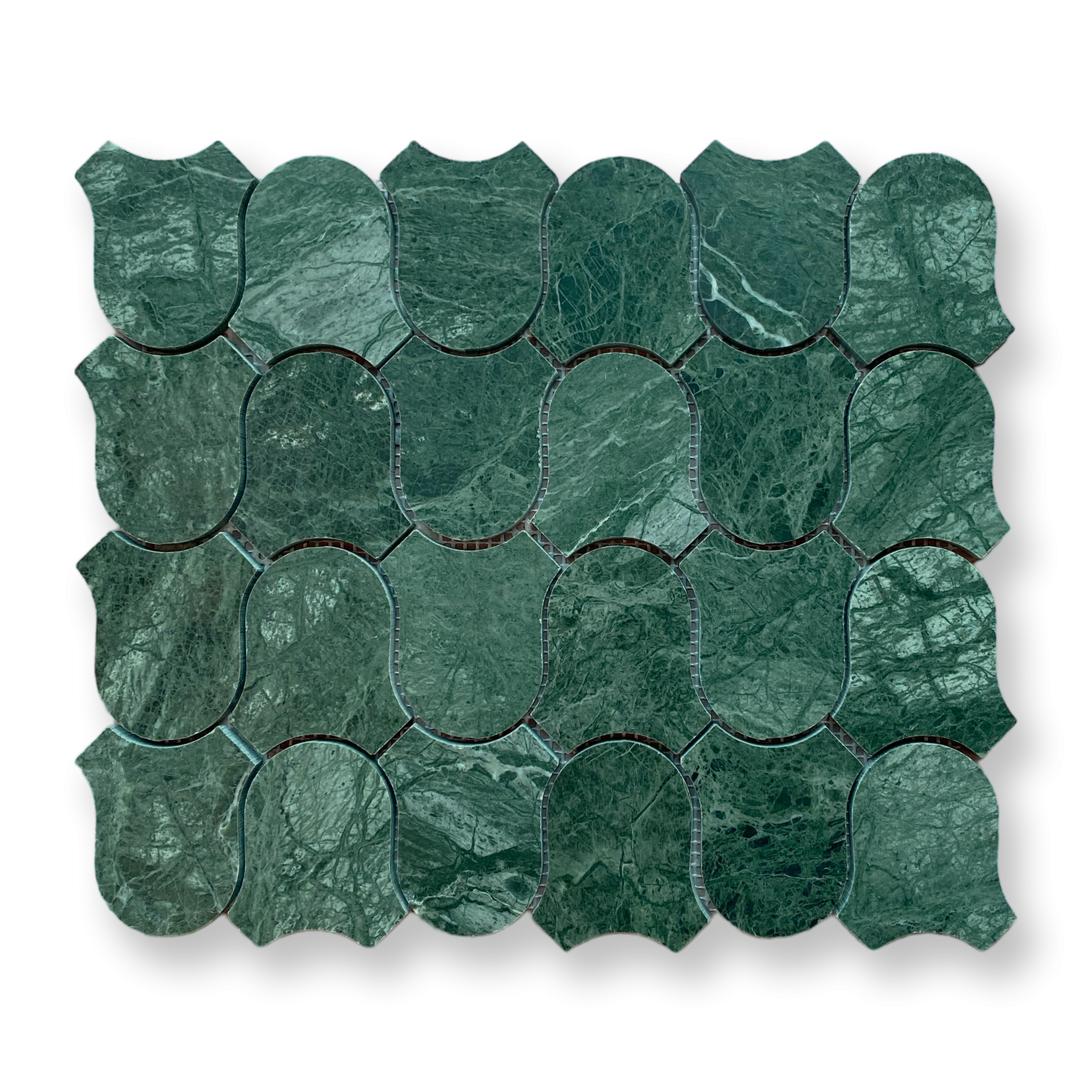 ONDA HONED MOSAIC TAJ GREEN