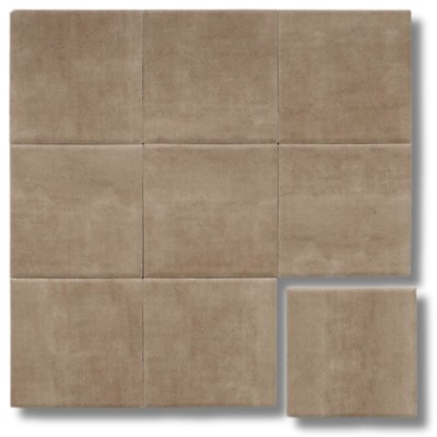 Mini Terracotta Matt Square